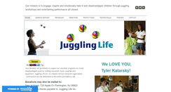 Desktop Screenshot of jugglinglifeinc.org